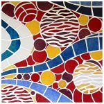 Mosaïque Dessous de plat Dune - Emaux Briare - 20x20cm